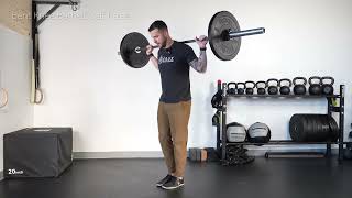 Bent Knee Barbell Calf Raise