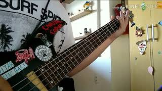 MetallicA - For Whom The Bell Tolls (bass cover) by Felipe Nunes