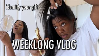 VLOG: cutting my hair, motivation, managing anxiety, ROSS dress for less