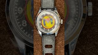 Basis Hot Wheels 1970 Swiss Vintage Mechanical Watch Front and Back ベイシス ホットウィール スイス ビンテージ腕時計 表裏