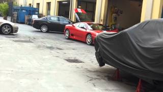 Ferrari 360 Challenge Stradale Revs Sound