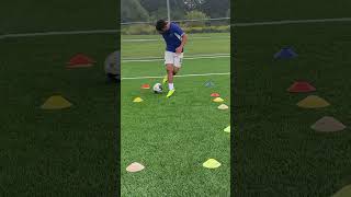 2 RIDICULOUS 🔥skills to improve footwork #football #skill #soccer #skills #shorts  #footwork