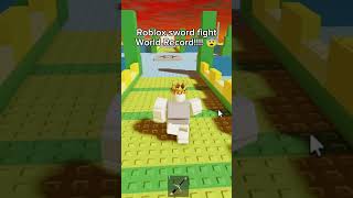 ROBLOX ROCKET ARENA SWORD FIGHT WORLD RECORD???