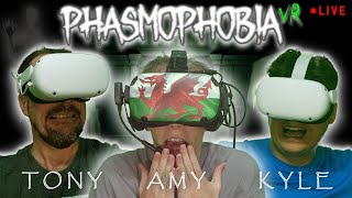 Phasmophobia VR - Still searching for the new ghost (LIVE)