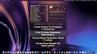 AMP player - плеер для музыкантов: караоке, чтение синхронизированной лирики, lyrics, lrc, Mac OS