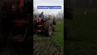 Harrowing a Pasture