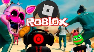 los JUEGOS del CALAMAR 🦑 !!!! (en roblox) ft.selevertwo