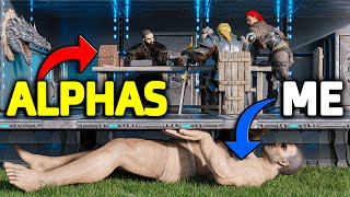 Raiding The ALPHAS Base From The INSIDE - ARK PvP