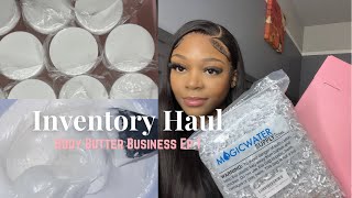 Body Butter Business Inventory Haul| EP.1#bodybutter#business#inventory#smallbusiness#haul