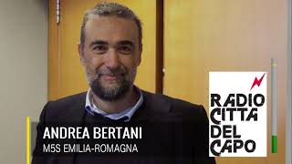 Elezioni regionali: intervento di Bertani (M5S) a "Radio Città del Capo" (30-10-19)