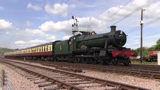 GWR Hall Class No.6990 'Witherslack Hall' southbound at Swithland [GCR 2018]