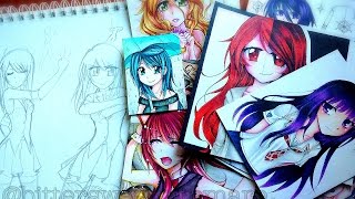 Manga Anime Drawings & Sketchbooks Update 2014