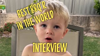 The best barbecue in the world interview.