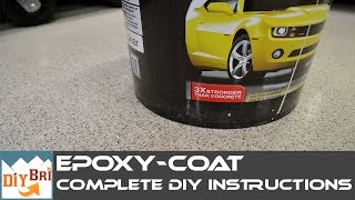 How to Epoxy a Garage Floor - Every Step Explained