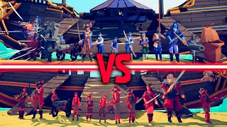 PIRATE TEAM vs RENAISSANCE TEAM - Totally Accurate Battle Simulator | TABS