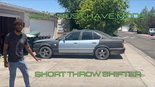 E34 Short Throw Shifter Installation | Nico's Imports