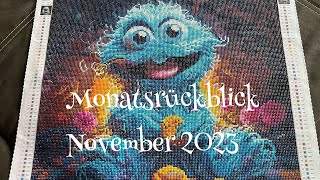 Mein Monatsrückblick November 2023 Diamond Painting #lenisveas_diamonds