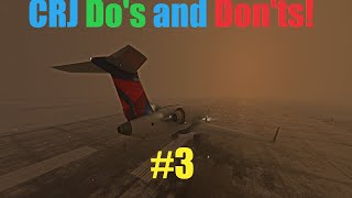 CRJ Do's and Don'ts #3 | Real CRJ Pilot 👨‍✈️#msfs2020pilot #msfs2020 #crj #aviation