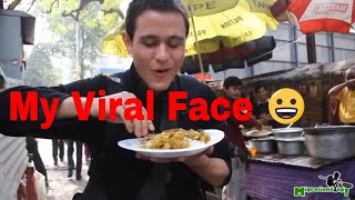 My Viral Face 8 years back, Lol 😂😂   Bengali Fish Curry and Rice on Camac Street, Kolkata, India! 1