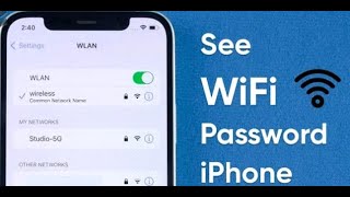 How to See Wi Fi Password on iPhone✔ Share Wi Fi on iPhone (4 Ways) 2022.