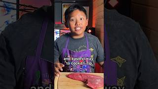 Young Chef’s Easy Tri-Tip Roast on Ninja Foodi XL Grill! #tritip #steak  #cookingshow