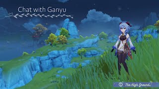 Relax & Chat w Ganyu *ENG Character Lines* (Genshin Impact) #shorts