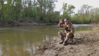 Клёвая Рыбалка на Реке. Много видов рыбы в одном месте. РЫБАЛКА НА ПОПЛАВОК ВЕСНОЙ.