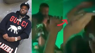 Maxo Kream SUPER MAN PUNCH Fan off Stage