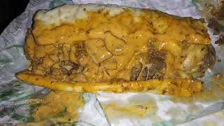 4\6\22 man oh man just look at that steak and cheese from Subway oh yeah all delicious