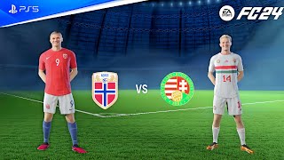 FC 24 - Norway vs Hungary | International Friendly Gameplay PS5™