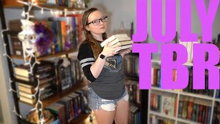 July TBR || will I actually read any of these books this month?