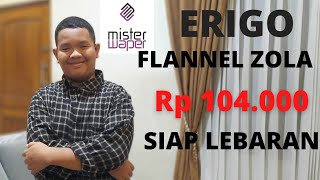 ERIGO DISKON BESAR || HANYA Rp 104.000 || SIAP LEBARAN ERIGO FLANNEL ZOLA