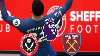 England Premier League - FC24 Sheffield United VS West Ham