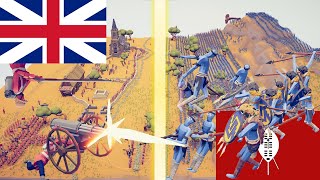 Battle at Rorkes Drift in TABS - British Empire VS Zulu Kingdom