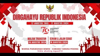 LIVE MALAM TIRAKATAN DAN PENTAS SENI PADUKUHAN SEMEN wayangan