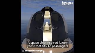 This futuristic pod is a luxury alternative to traditional speedboats.😎🔥