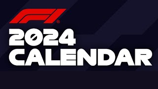 Calendario 2024 Formula 1