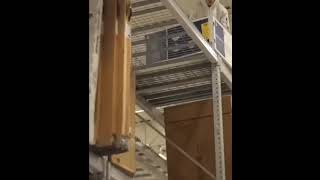 Guy climbs aisles in home depot meme