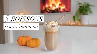 5 Boissons Cosy pour l'Automne 🍁☕️ | Alice Esmeralda