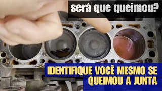 Como identificar em casa se seu carro queimou junta de cabeçote!