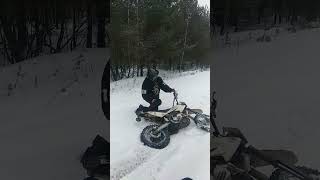 зато тепло!) #мото #enduro #snoskoles #rider #bike #эндуро #moto