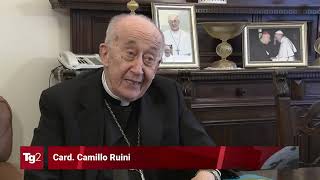 Al Tg2 il nuovo libro del card. Camillo Ruini "Conversazioni sulla fede e sull'Italia" (Rubbettino)