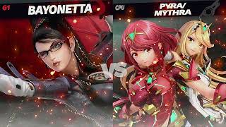 Super Smash Bros Ultimate Bayonetta vs Pyra