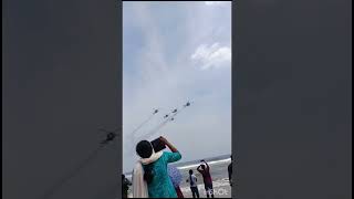 At Marina beach 🚁🚁#shorts #trending #chennai #youtubeshorts #airforce #viralvideo