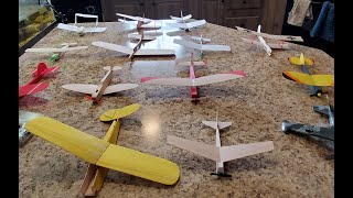 A look at my current fleet of model planes!