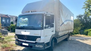 Mercedes Atego 818 | POV drive in the mountain countryside