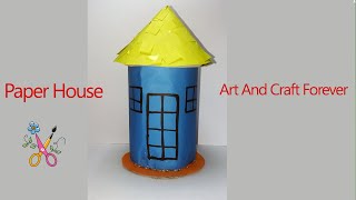 PAPER BIRD HOUSE SHOWPIECE FOR HOME DECORATION || New and Special craft |