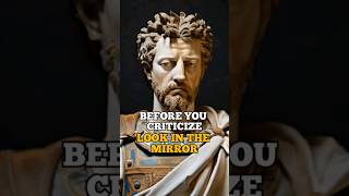 Mirror of Criticism: A Marcus Aurelius Wisdom #MarcusAurelius #stoicism