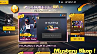 80% Discount 🤯 in Mystery shop Event Garena Free fire -