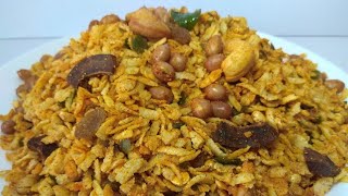 खमंग व खुसखुशीत तळलेल्या पोह्यांचा चिवडा|Fried Poha chivda|Diwali Special Namkin Poha Chivda Recipe